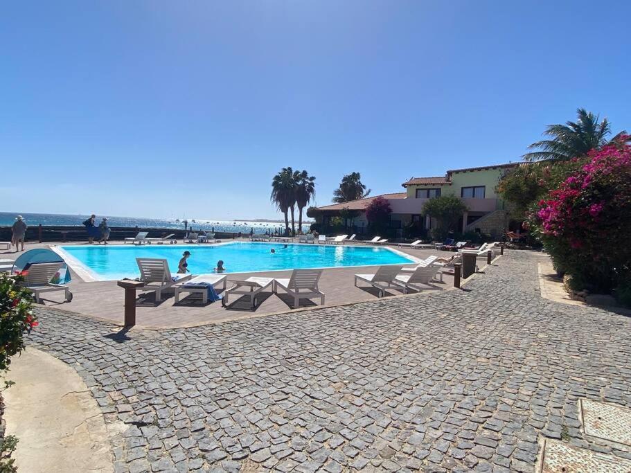 Porto Antigo - Charming & Peaceful Apartment Overlooking Pool And Sea سانتا ماريا المظهر الخارجي الصورة